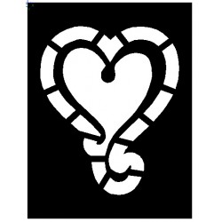 Clipping Stylish Heart