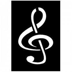 Brushing Treble Cleft